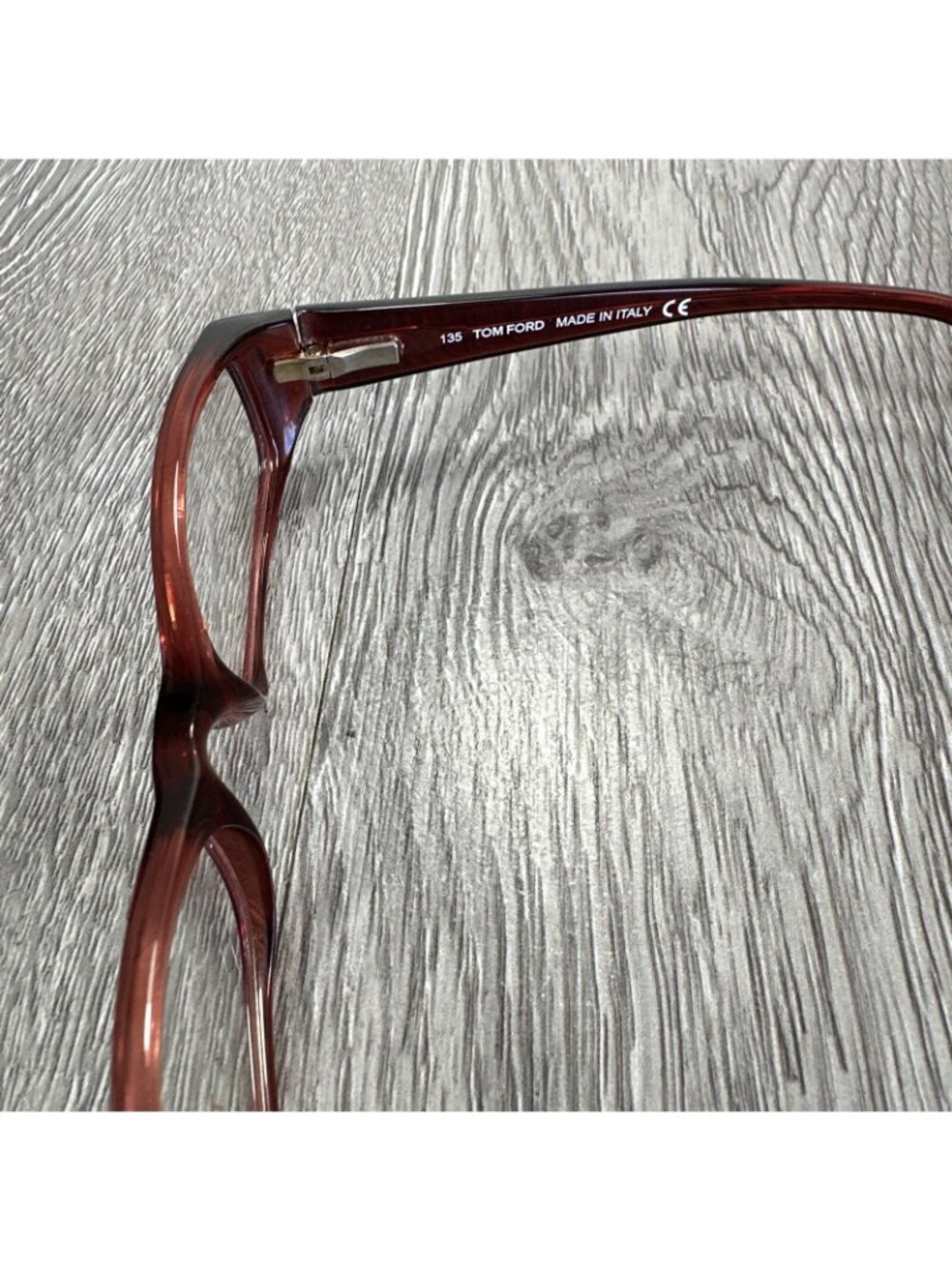 Tom Ford Red Frame Reading Eyewear Glasses TF5073 No Case - Picture 2 of 7
